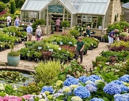 Poole Gardening nursery glasshouse and plant care